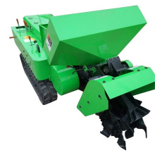 Multifunctional farm trencher micro trenching machine remote digging trencher discount price